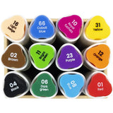 Illustration Markers Standard Colours - 12 Piece Set