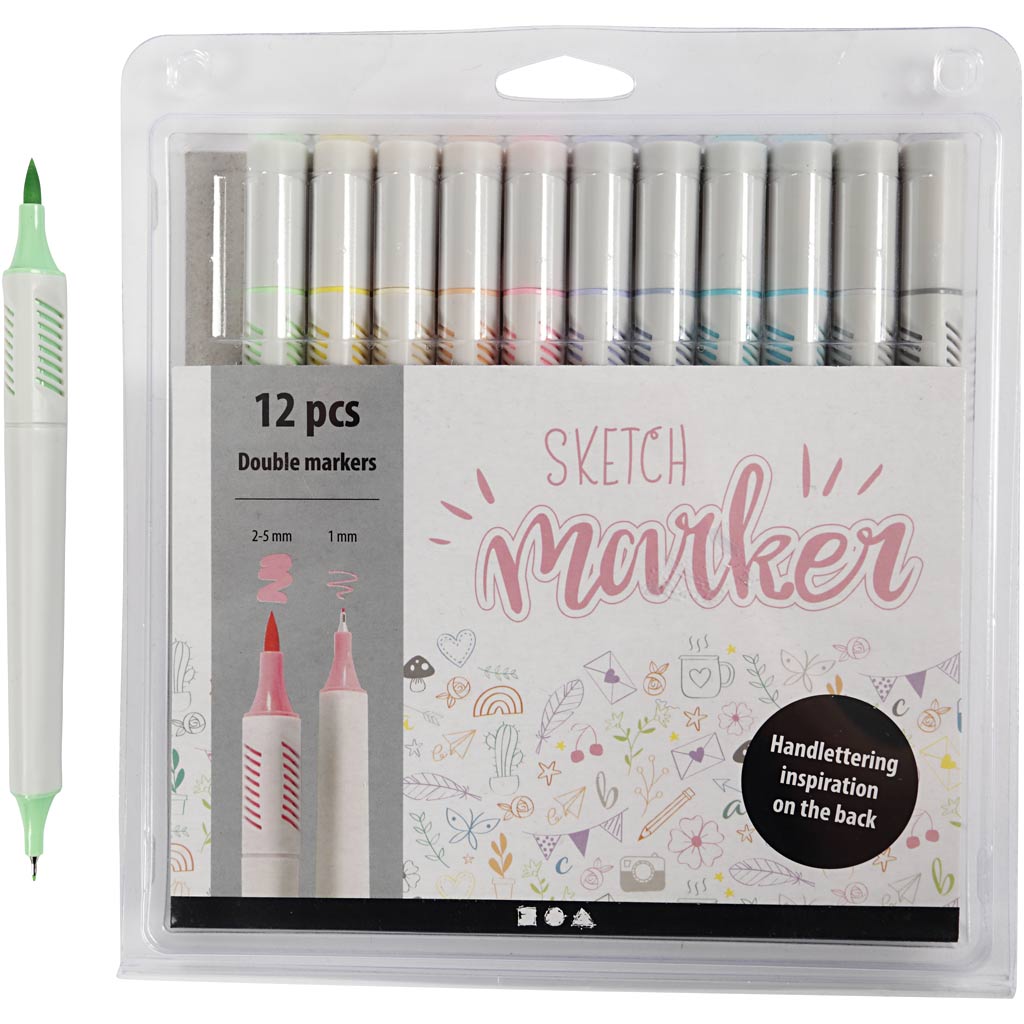 Sketch markers