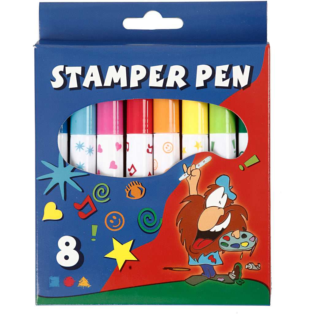 Stamping pens