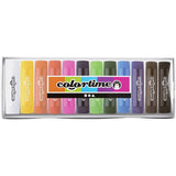 Soft Color Stick, 10 g, L: 8 cm, 12 pcs, asstd col