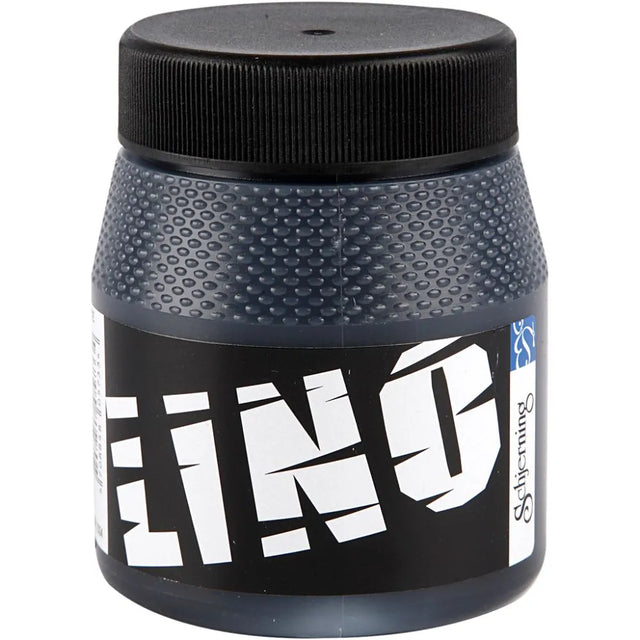 Lino Block Printing Ink - Black 250ml/ 1 tub
