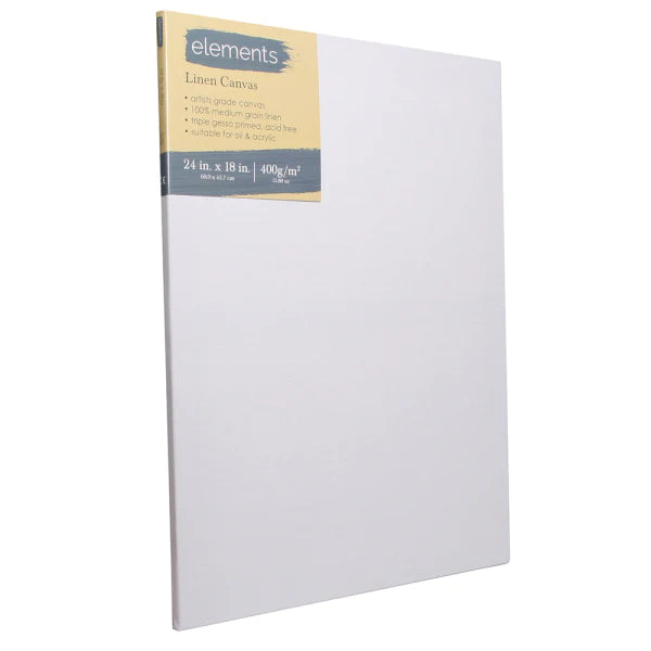 Elements Linen Canvas - 24x18 inches