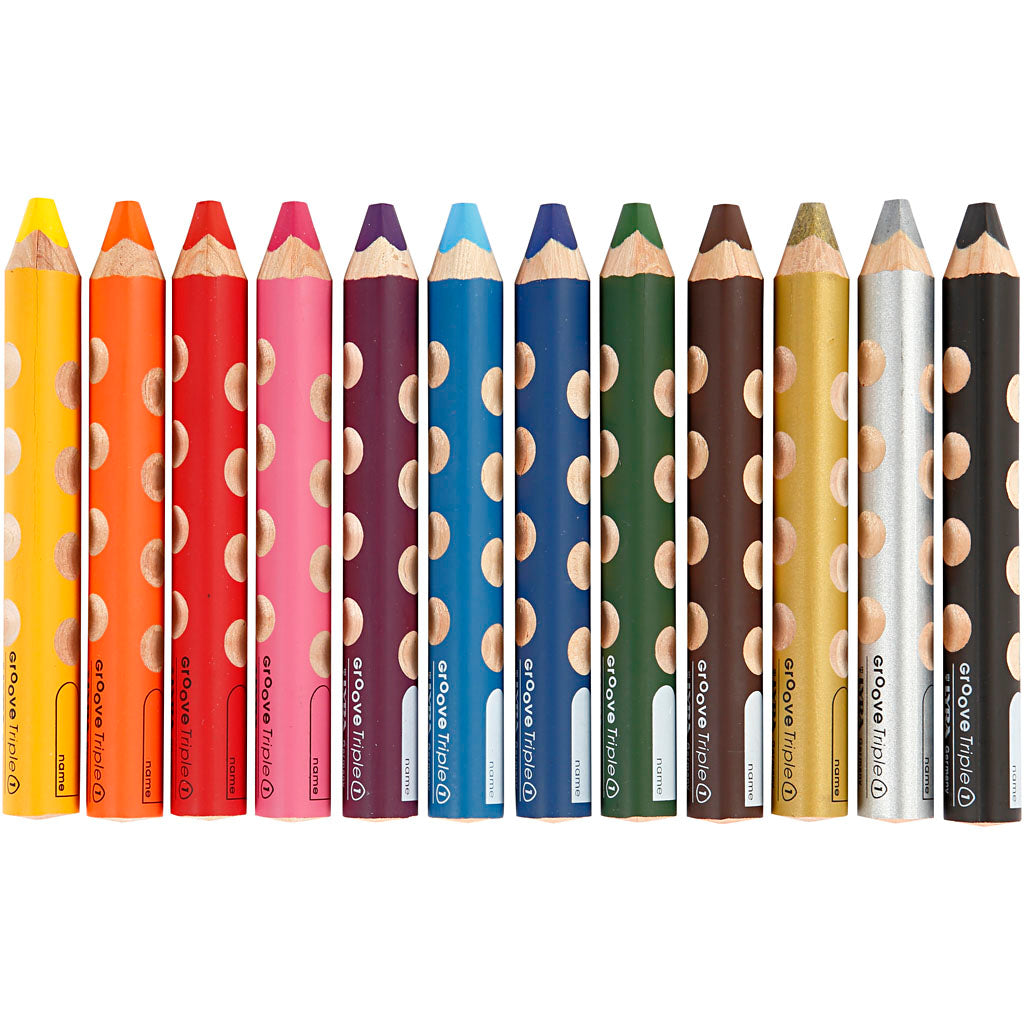 Groove Triple1 Colouring Pencils
