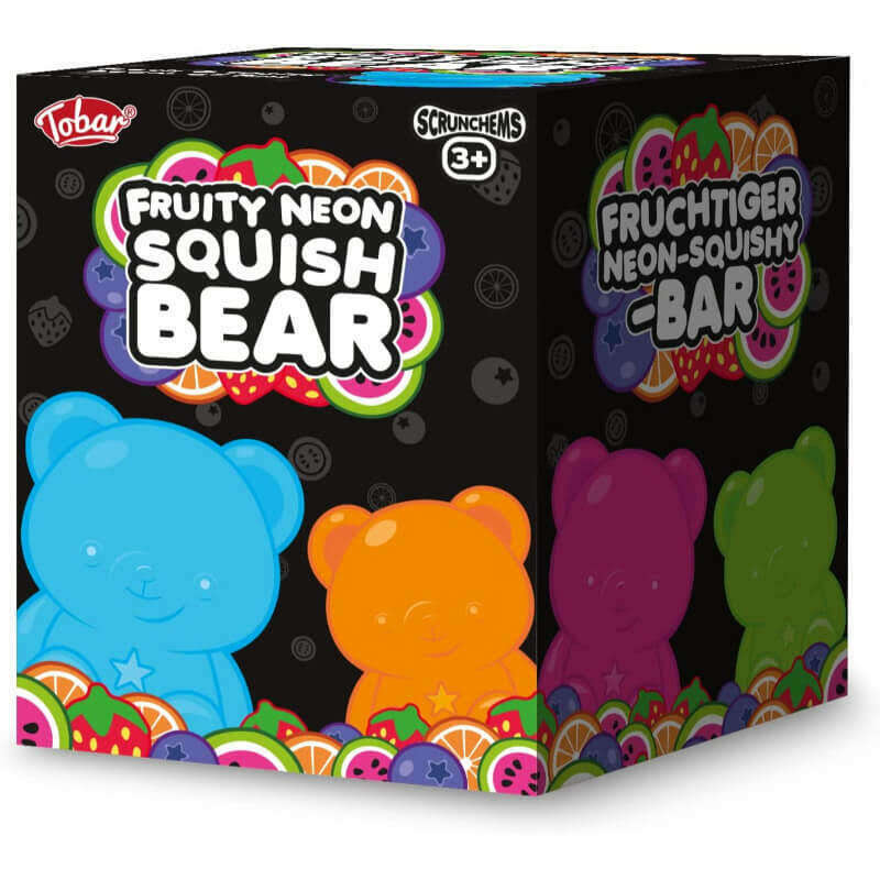 Scrunchems Fruity Neon Squishy Bears (Assortment)