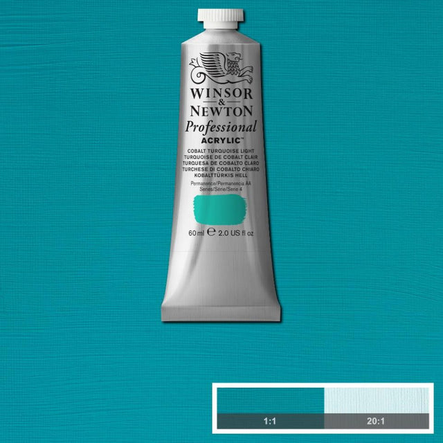 60ml Cobalt Turquoise Light - Professional Acrylic
