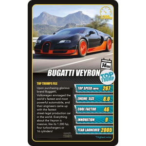 Top Trumps Sports Cars Card Game