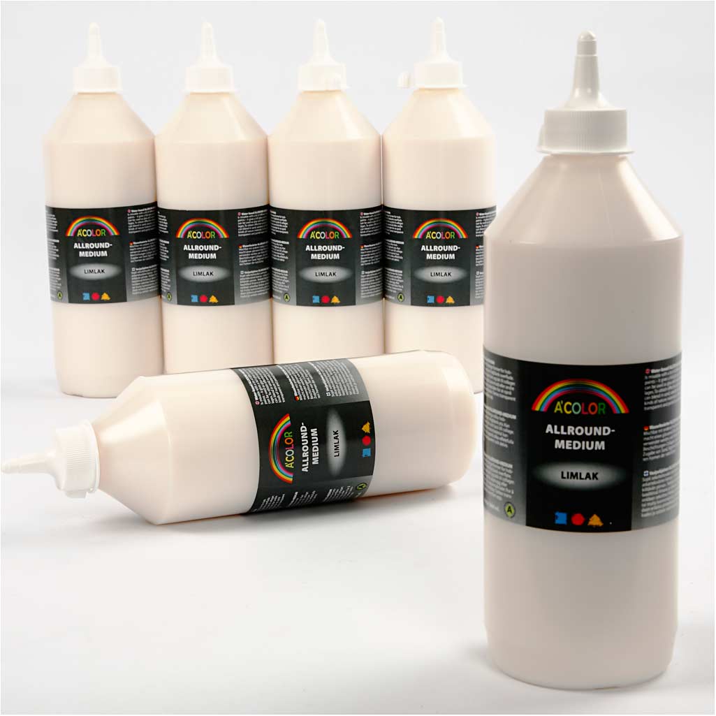 All-round medium adhesive lacquer