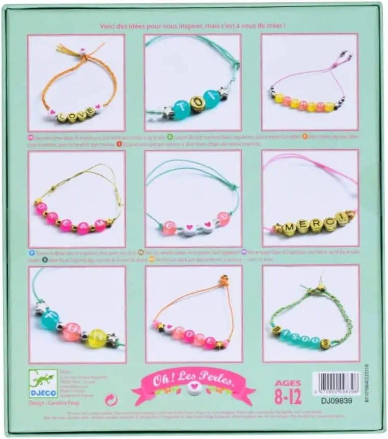 Djeco Alphabet Beads Kit