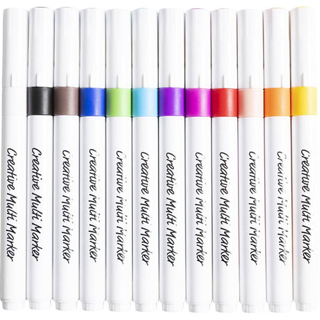 Creative Multi Markers (12 Pack)