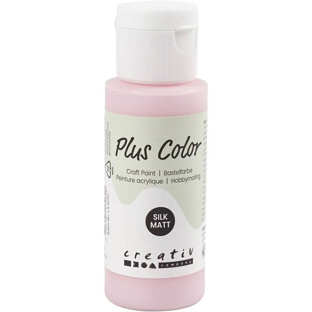 Plus Colour Craft Paint - Soft Pink 60ml