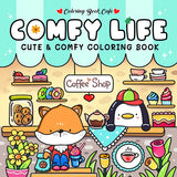 Comfy Life Cozy Colouring Book