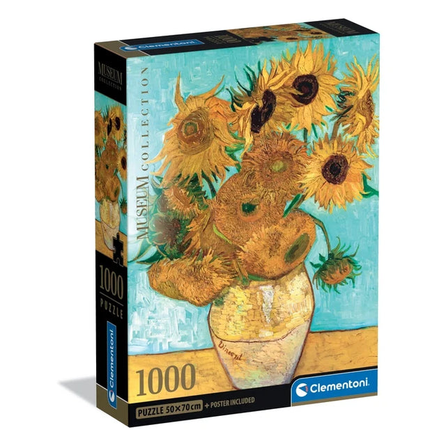 1000 Piece Jigsaw Puzzle - Museum Sunflowers