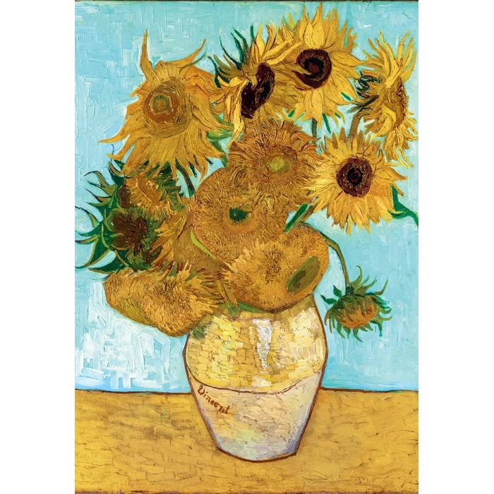 1000 Piece Jigsaw Puzzle - Museum Sunflowers