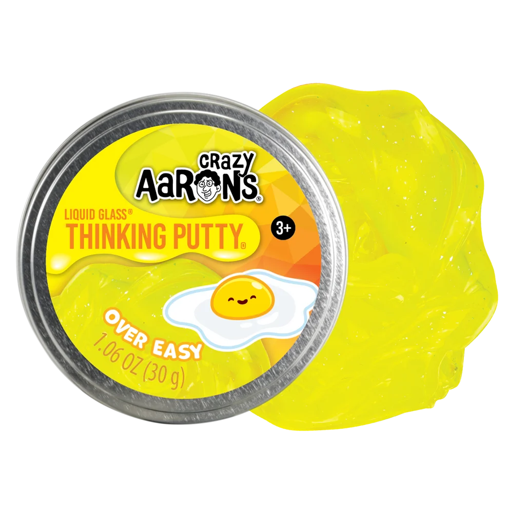 Crazy Aaron's Thinking Putty 3.5" - Over Easy