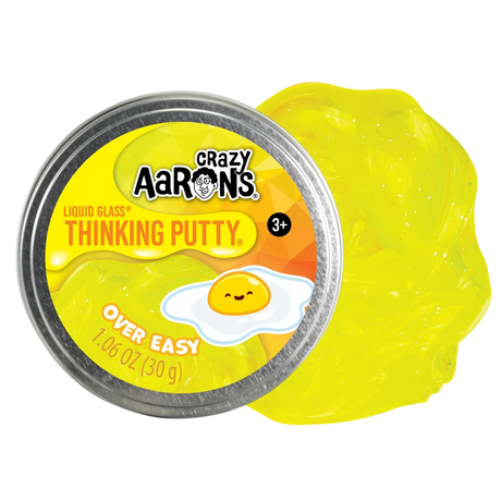 Crazy Aaron's Thinking Putty 3.5" - Over Easy