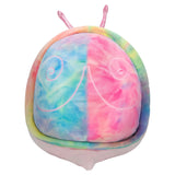 Squishmallow 16 Inch - Silvina the Pink Snail Rainbow Shell
