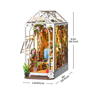 Rolife Garden House DIY Book Nook Kit