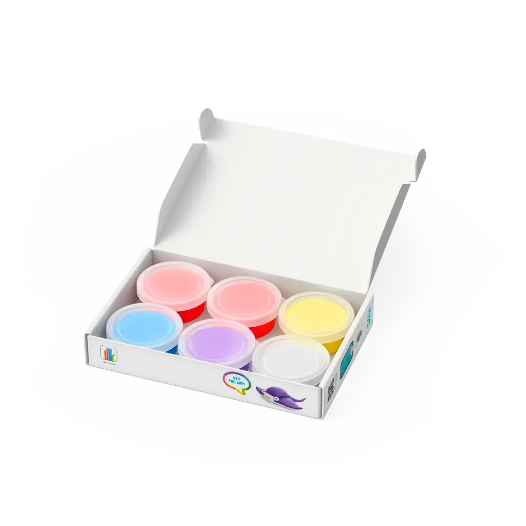 Hey Clay - Ocean: Shark, Octopus, Stingray (6 Can Set)