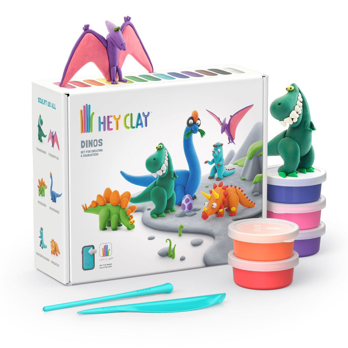 Hey Clay - Dinos Set