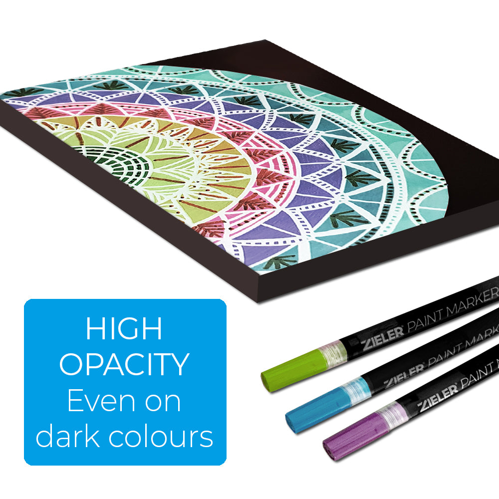 Zieler Paint Markers Starter Set - Pastel