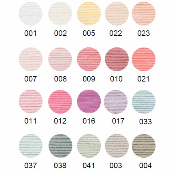 Rico Design Creative Ricorumi dk Set pastel 20 colors 25g