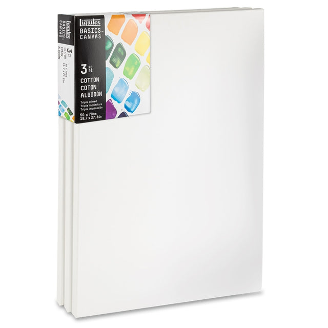 Liquitex Basics Canvas 50x70cm - 3 Pack