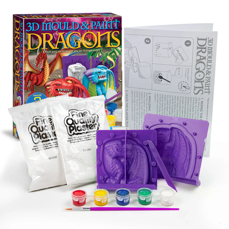 Mould & Paint Kit - 3D Dragon