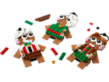 Lego Gingerbread Ornaments