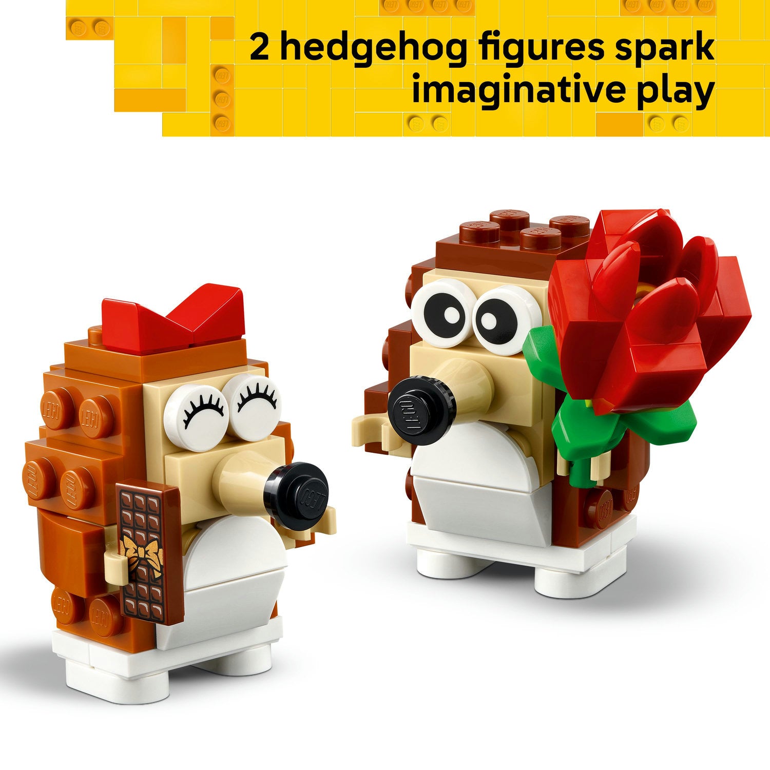 Lego Hedgehog Picnic Date