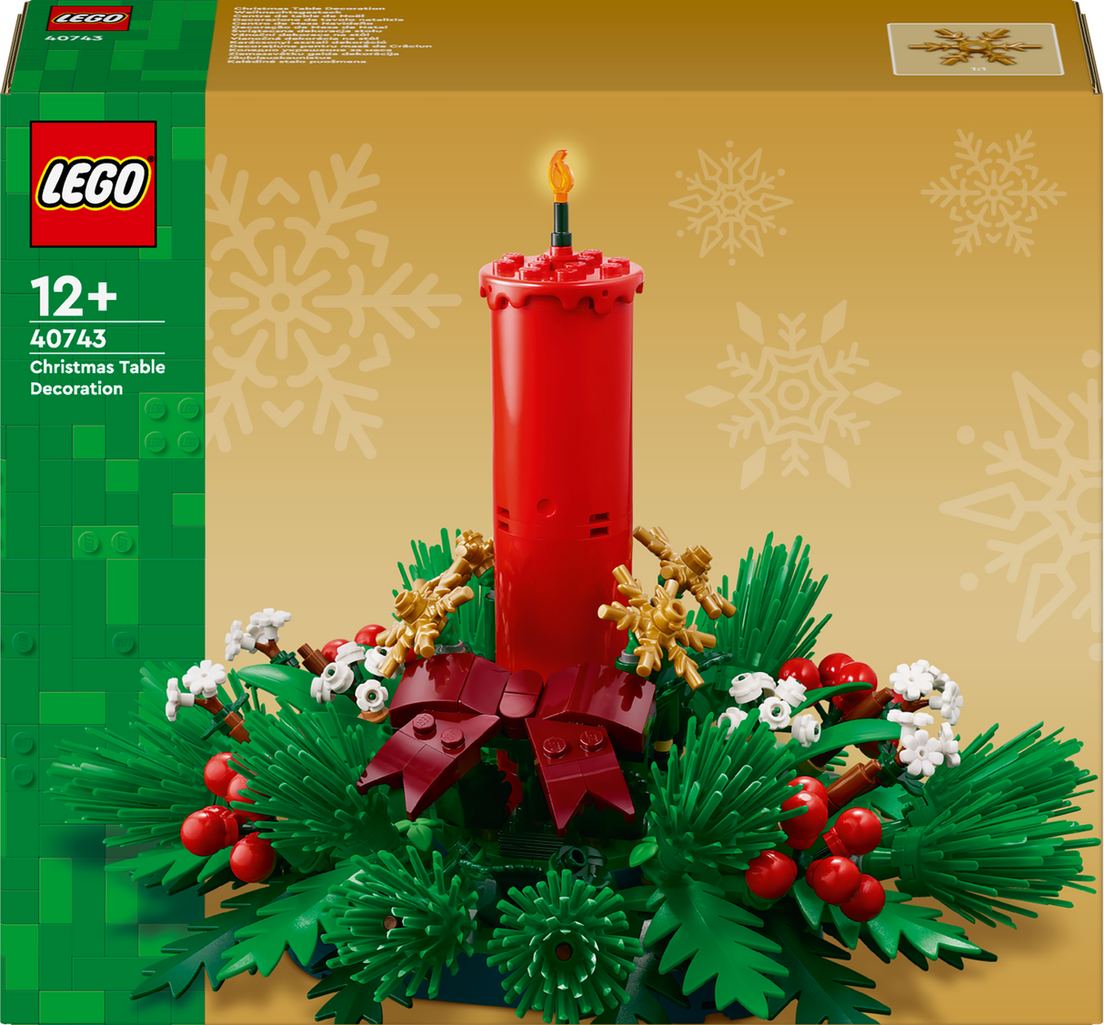 Lego Christmas Table Decoration