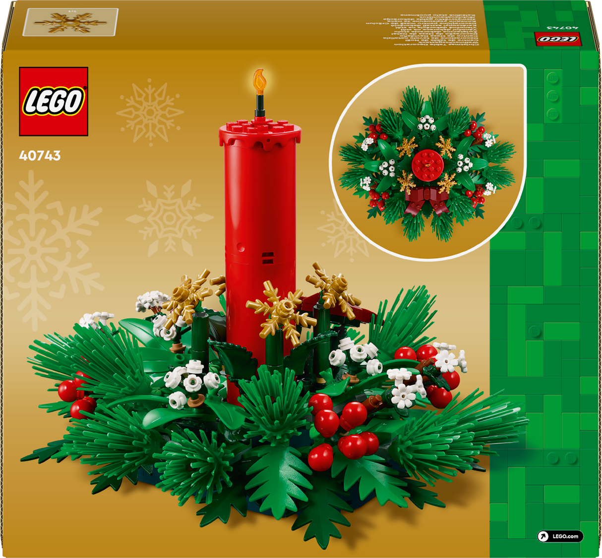 Lego Christmas Table Decoration