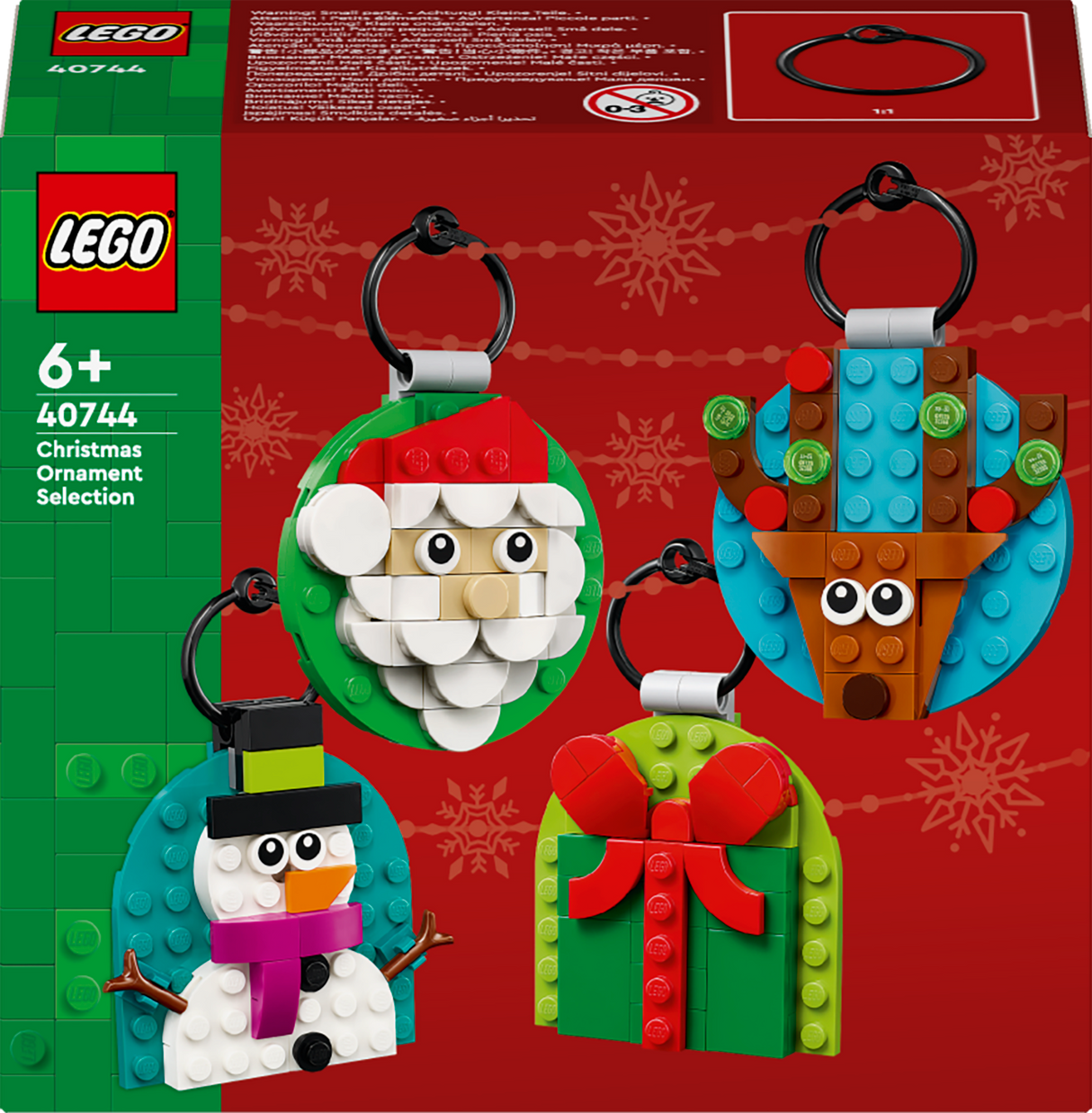 Lego Christmas Ornament Selection