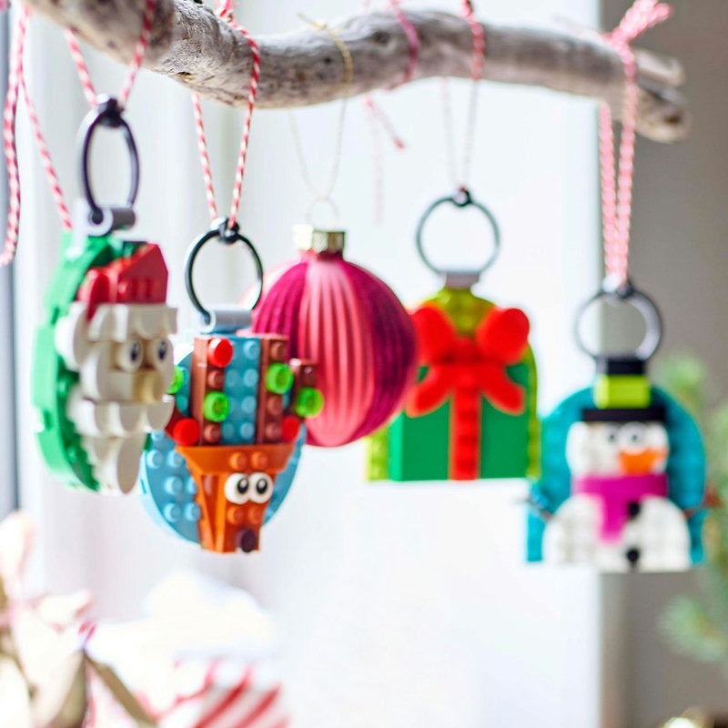 Lego Christmas Ornament Selection