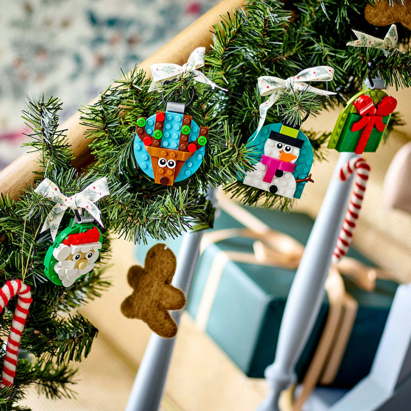 Lego Christmas Ornament Selection
