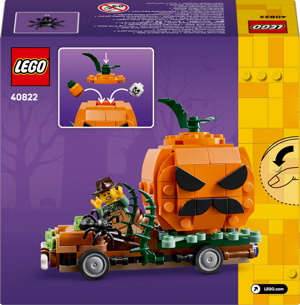 LEGO Jack-O-Lantern Pickup Truck