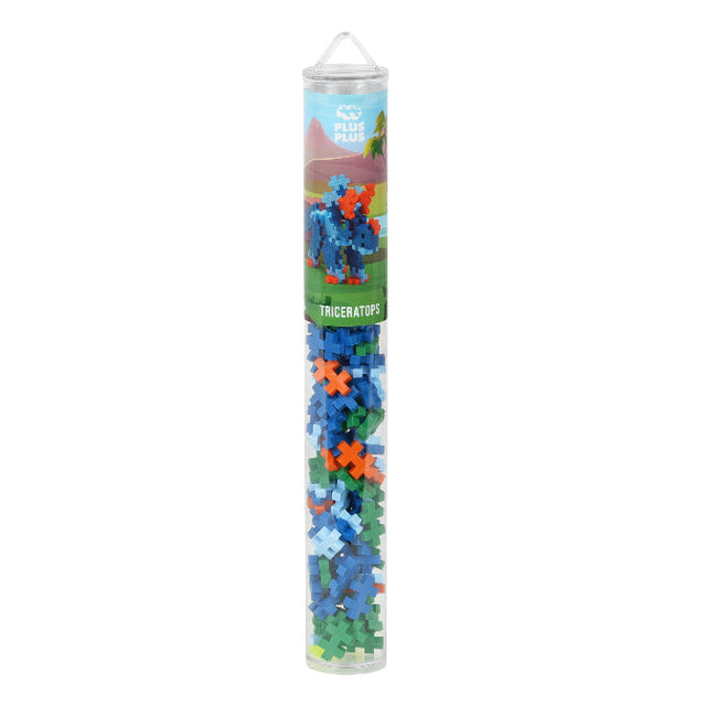 Plus-Plus 100 Piece Tube - Triceratops