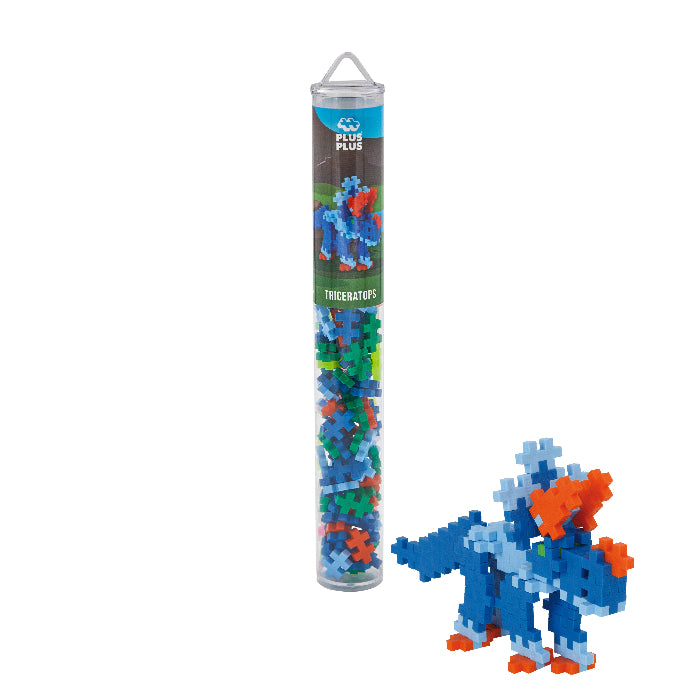Plus-Plus 100 Piece Tube - Triceratops