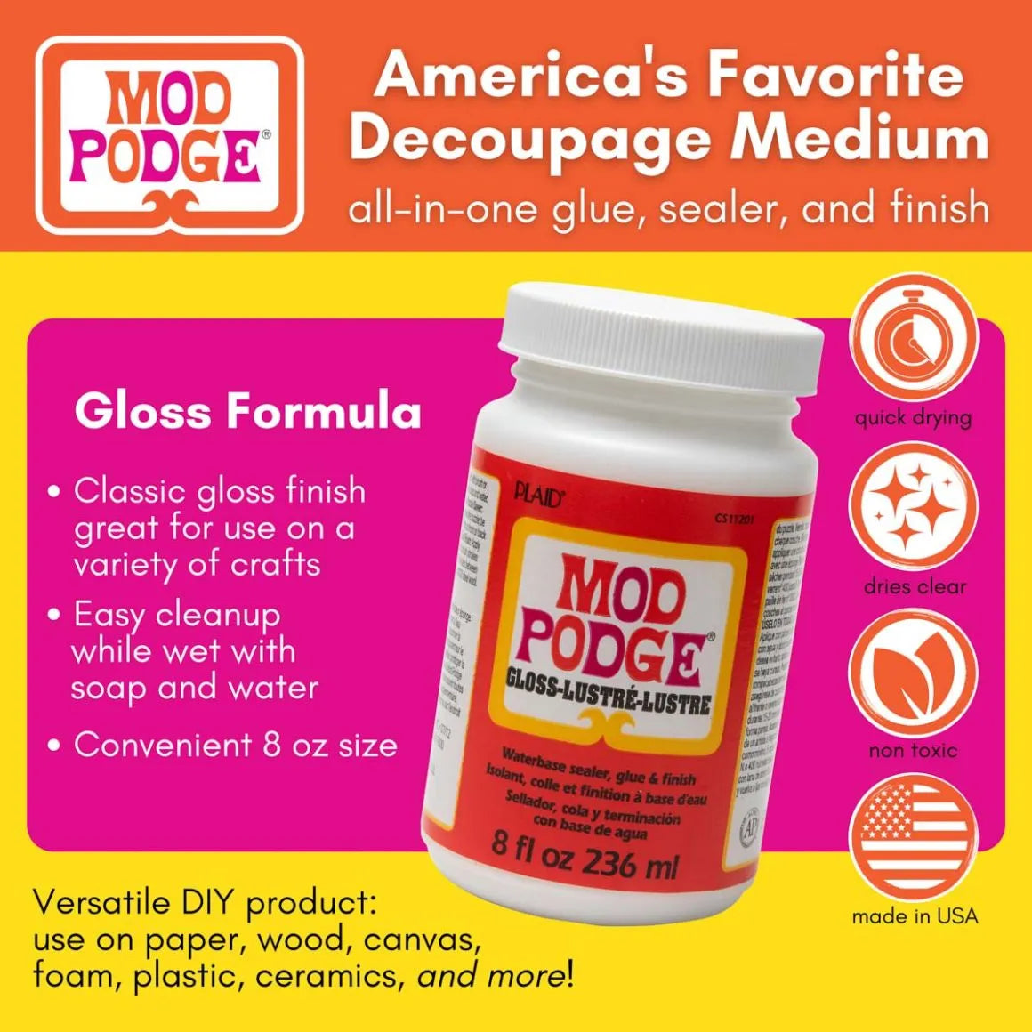Mod Podge Gloss 2oz/59ml