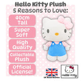 Hello Kitty 40cm Plush Toy - Blue Dress