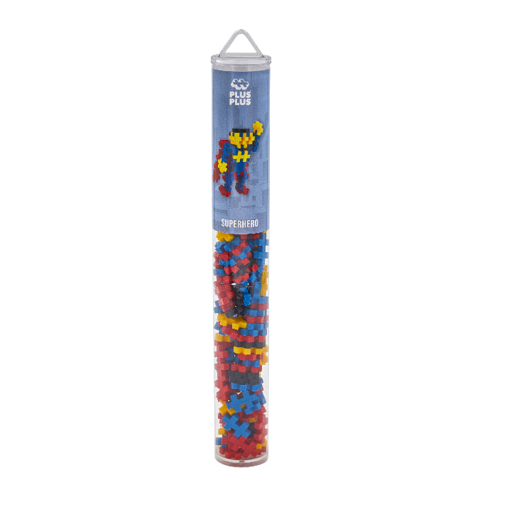 Plus-Plus 100 Piece Tube - Superhero