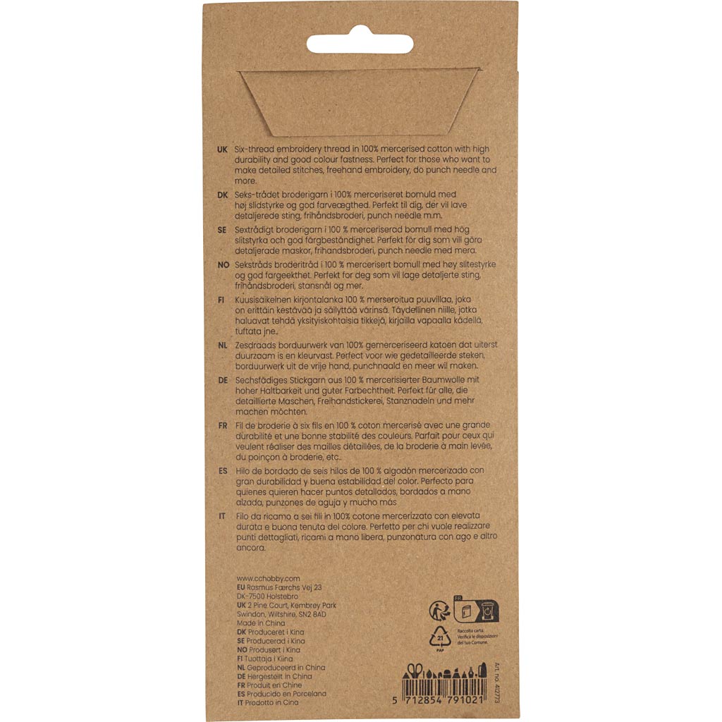 Embroidery thread