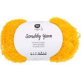 Scrubby Yarn L: 90m Yellow 50g