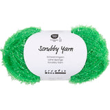 Scrubby Yarn L: 90m Green 50g