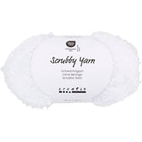 Scrubby Yarn L: 90m White 50g