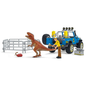 Schleich Off-Road Vehicle With Dino Outpost
