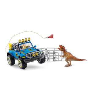 Schleich Off-Road Vehicle With Dino Outpost