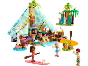 Lego Friends Beach Glamping Art Hobby