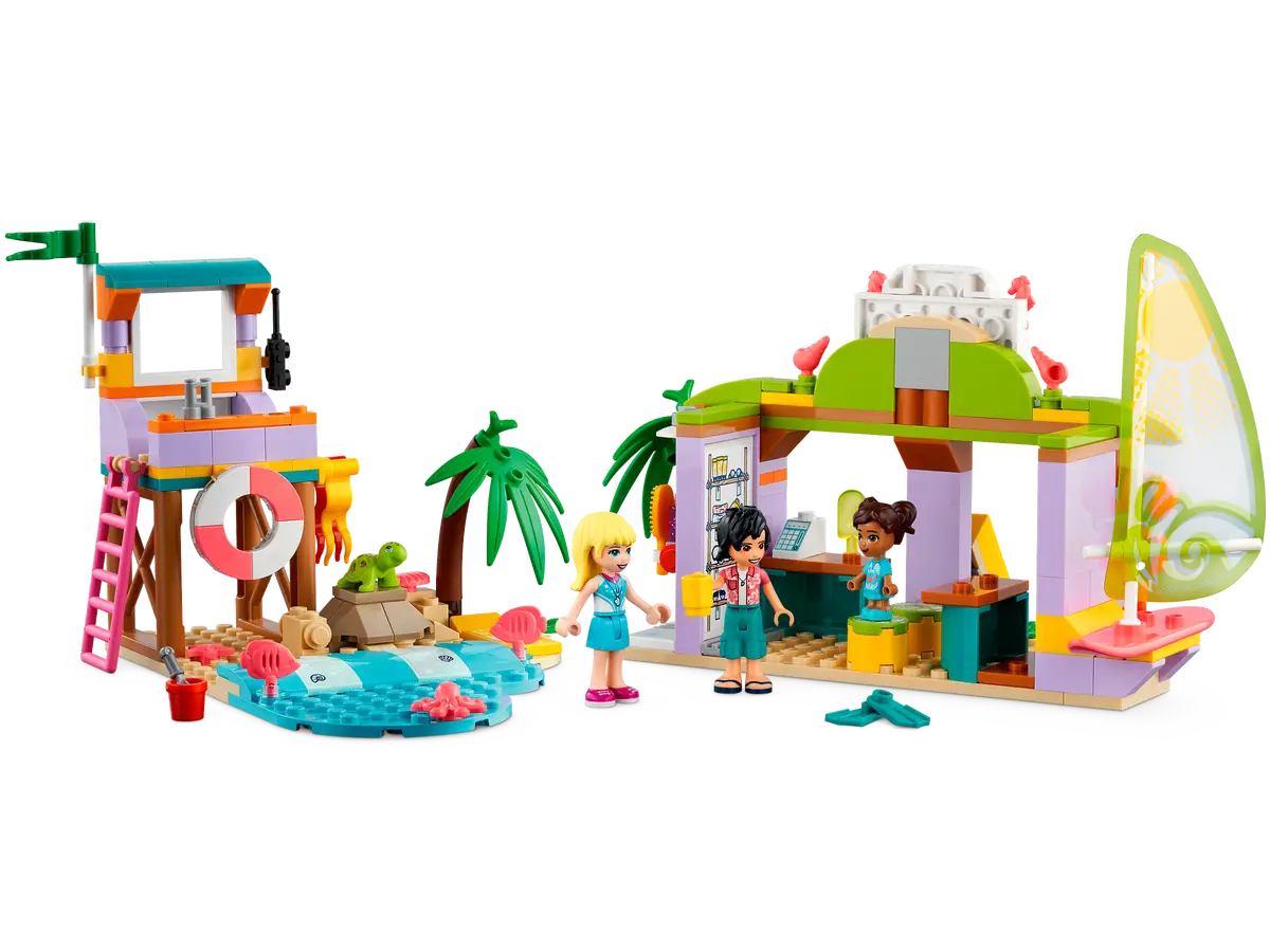 Lego Friends Surfer Beach Fun Set 