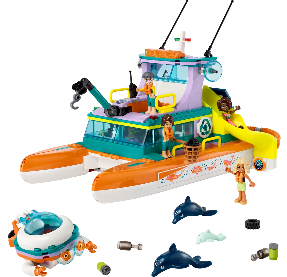 Lego Sea Rescue Boat