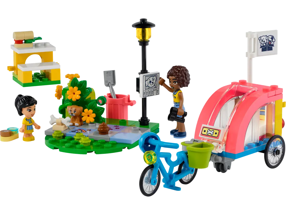 Lego Friends Dog Rescue Bike